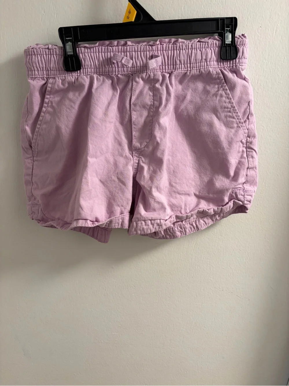 GAP Light Lavender Elastic-Waist Girls' Shorts